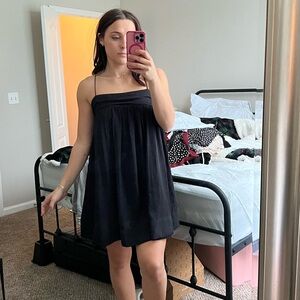 A&F Black Babydoll Dress